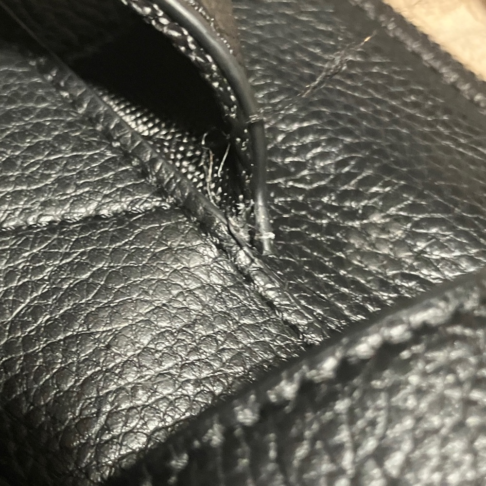 Black Leather Bostanten Backpack - Picture 10 of 13